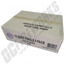 Wholesale Fireworks 16 Shot Finale 4-Pack Case 3/4 (Finale Items)
